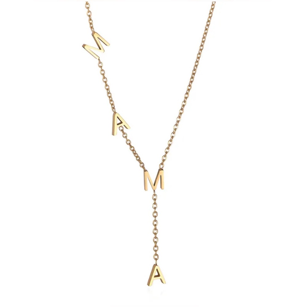 Dainty  “MAMA” Necklace – Non-Fading Stainless Steel